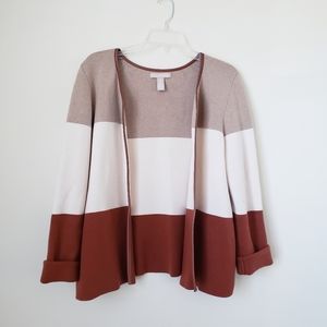 Tricolor Banana Republic Cardigan